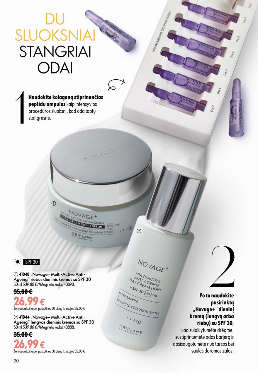 Oriflame katalogas akcijos nuo 
  2026-06-24 iki 
  2026-07-14 | Leidinukas.lt puslapis 20