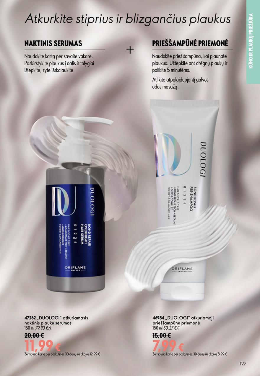 Oriflame katalogas akcijos nuo 
  2026-06-24 iki 
  2026-07-14 | Leidinukas.lt puslapis 127
