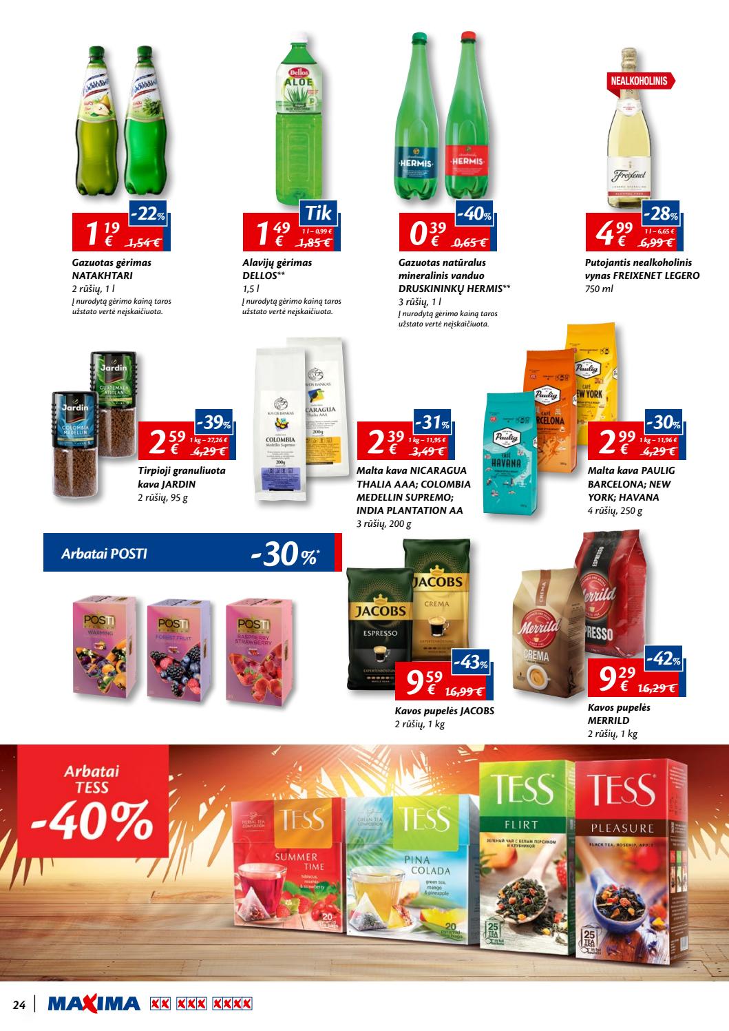 Maxima kaininis leidinys akcijos nuo 
  2019-07-04 iki 
  2019-07-17 | Leidinukas.lt puslapis 24