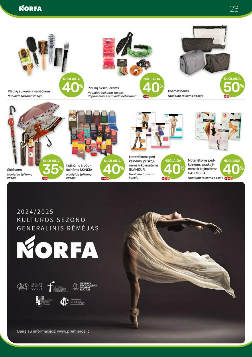 Norfos leidinys akcijos nuo 
  2025-03-06 iki 
  2025-03-19 | Leidinukas.lt puslapis 23