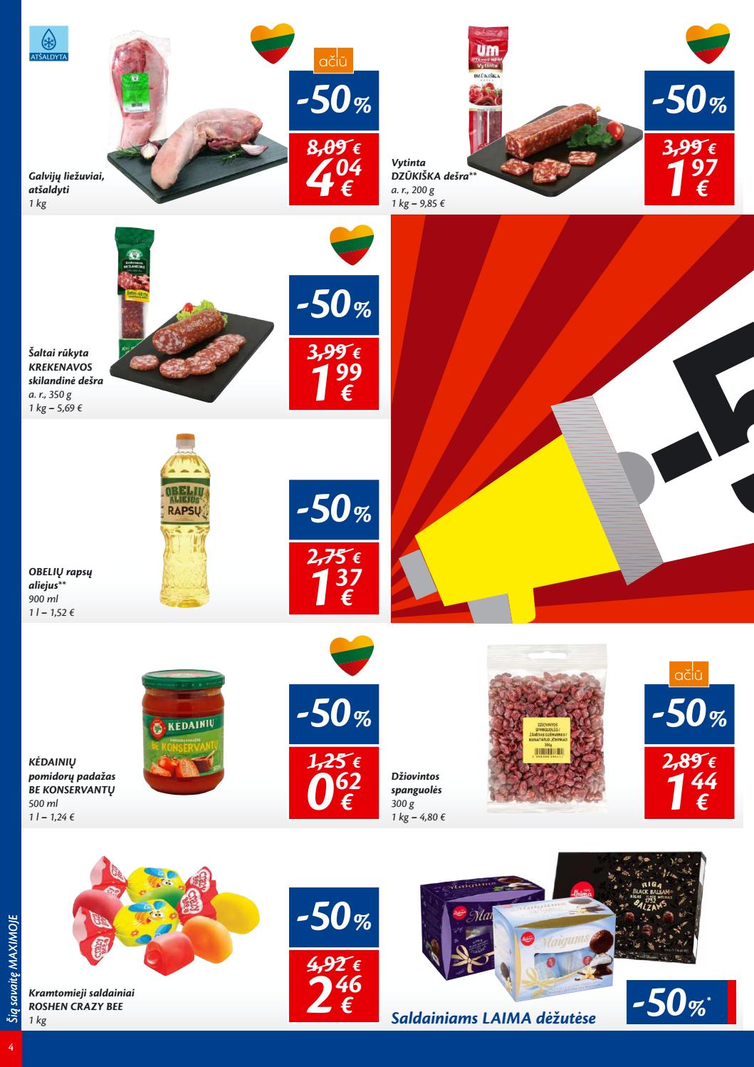 Maxima kaininis leidinys akcijos nuo 
  2019-09-24 iki 
  2019-09-30 | Leidinukas.lt puslapis 4