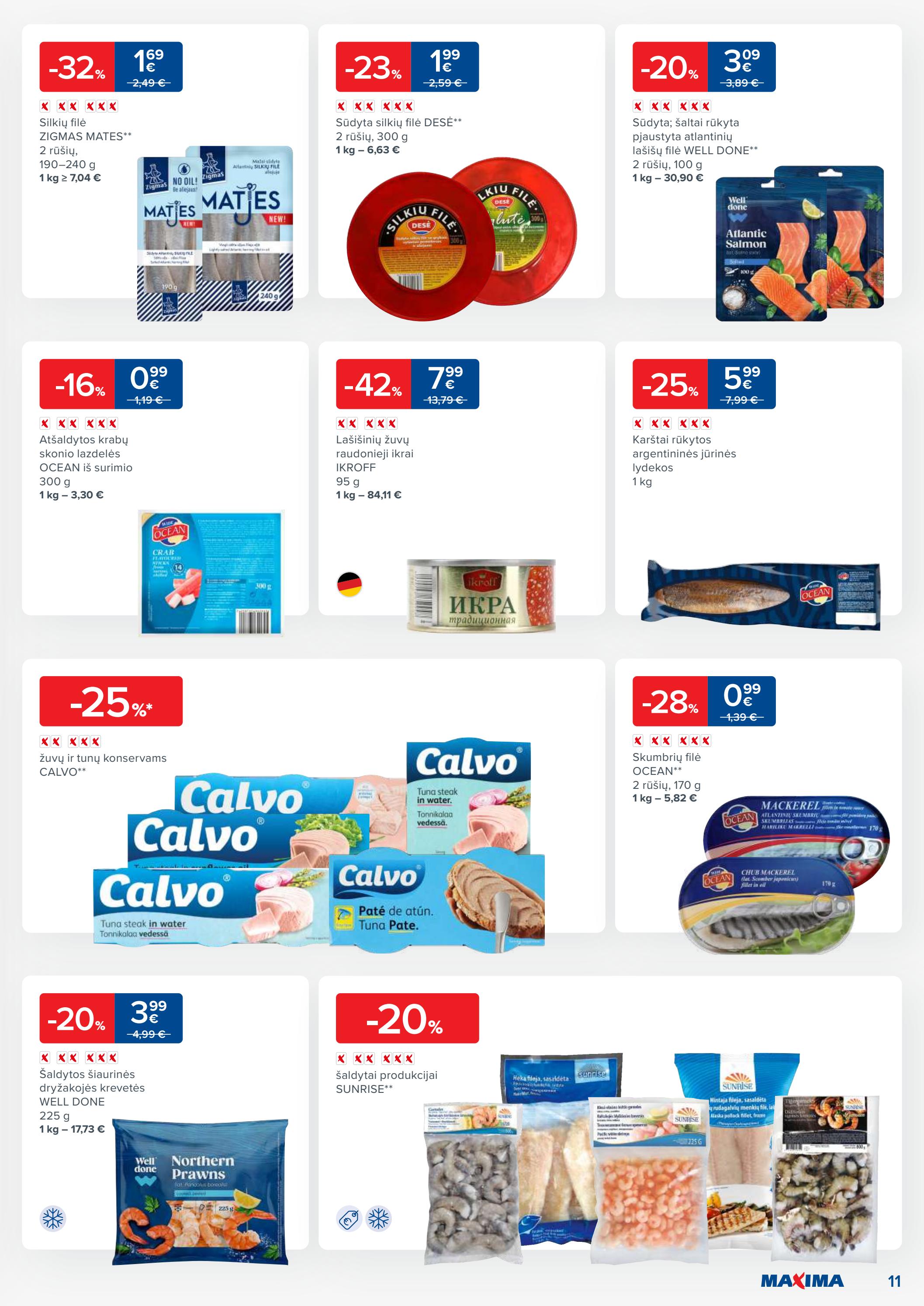 Maxima kaininis leidinys akcijos nuo 
  2023-05-23 iki 
  2023-05-29 | Leidinukas.lt puslapis 11
