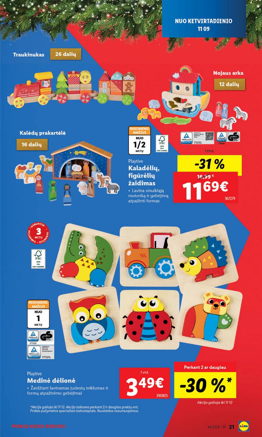 Ldil ne maisto leidinys akcijos nuo 
  2023-11-06 iki 
  2023-11-12 | Leidinukas.lt puslapis 21