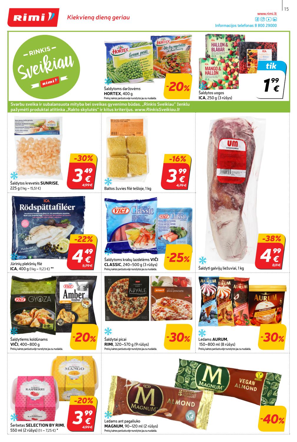 Rimi savaitinis leidinys akcijos nuo 
  2019-11-05 iki 
  2019-11-11 | Leidinukas.lt puslapis 15