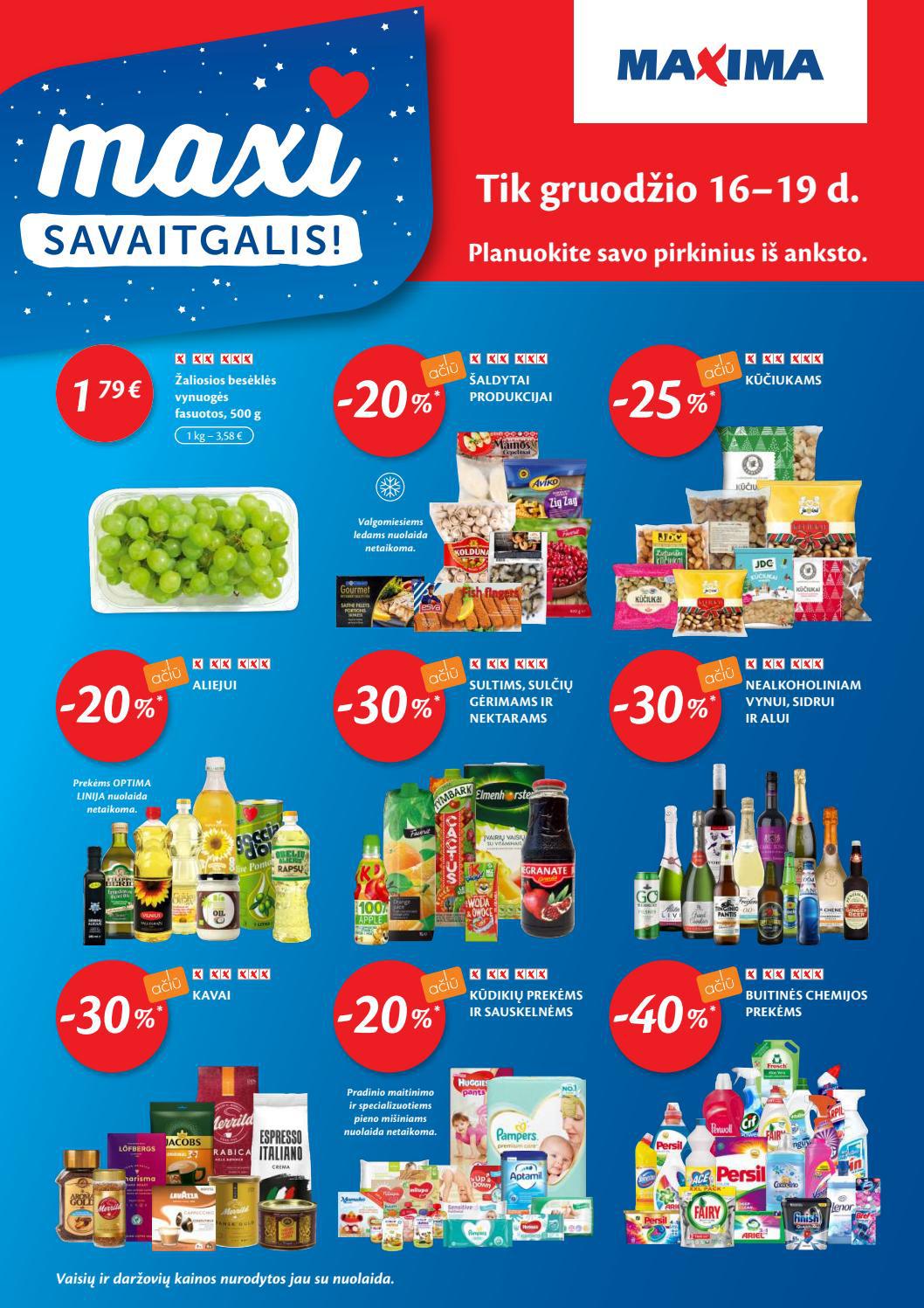 Maxima kaininis leidinys akcijos nuo 
  2021-12-14 iki 
  2021-12-27 | Leidinukas.lt puslapis 36