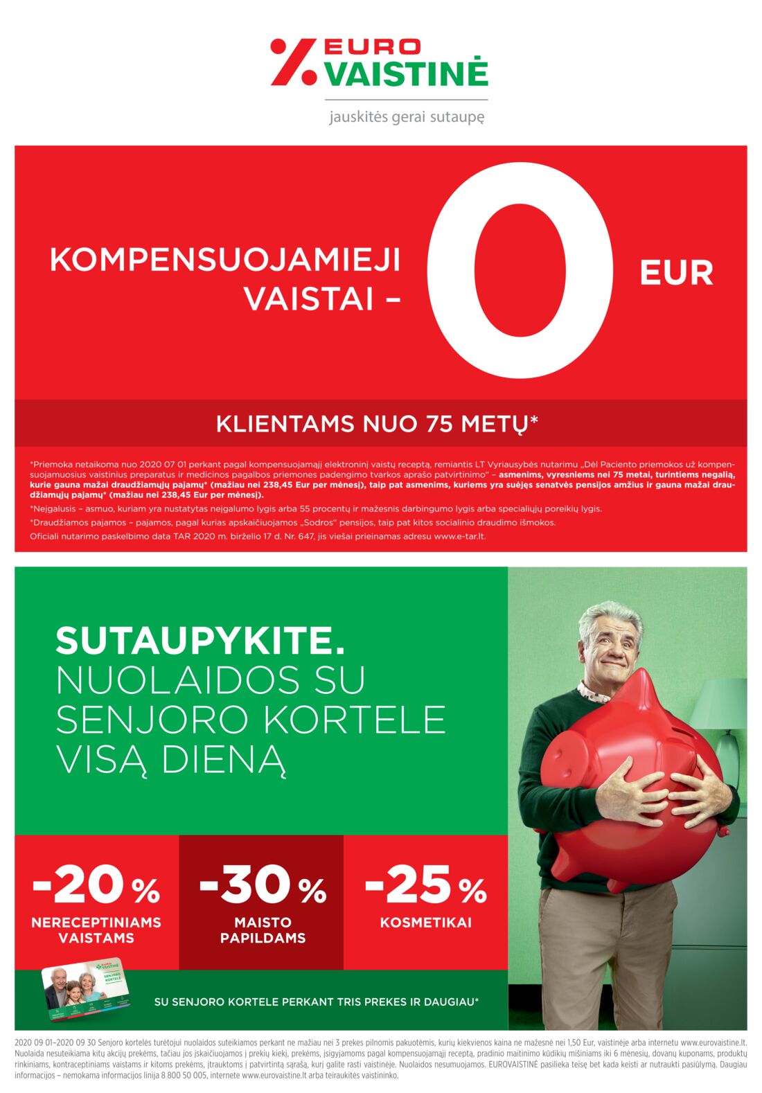 Euro vaistinė leidinys akcijos nuo 
  2020-09-01 iki 
  2020-09-30 | Leidinukas.lt puslapis 32
