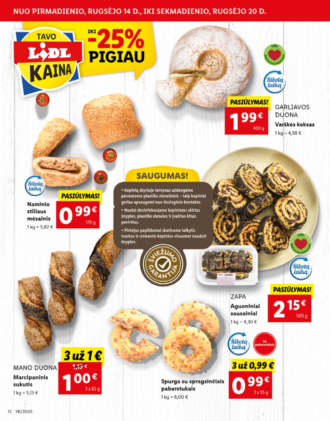 Lidl savaitinis leidinys akcijos nuo 
  2020-09-14 iki 
  2020-09-20 | Leidinukas.lt puslapis 12