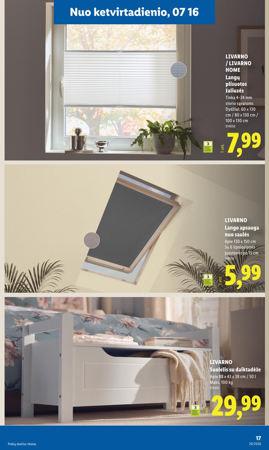 Lidl leidinys akcijos nuo 
  2026-07-13 iki 
  2026-07-19 | Leidinukas.lt puslapis 17