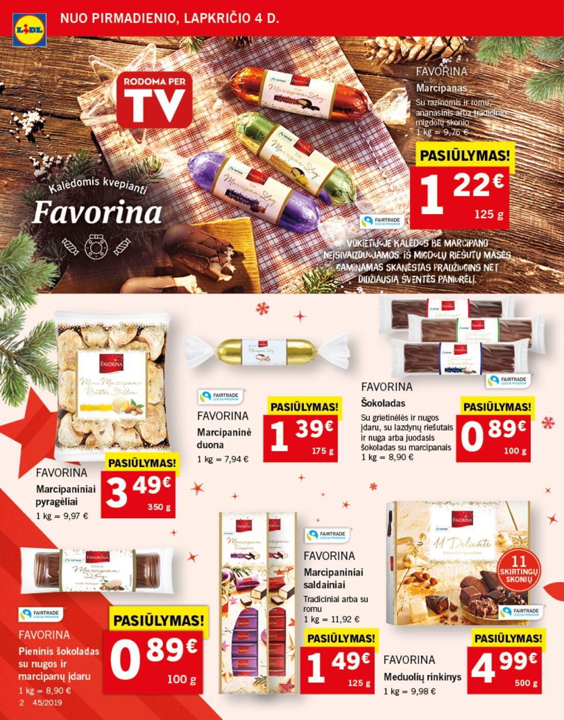 Lidl savaitinis leidinys akcijos nuo 
  2019-11-04 iki 
  2019-11-10 | Leidinukas.lt puslapis 2