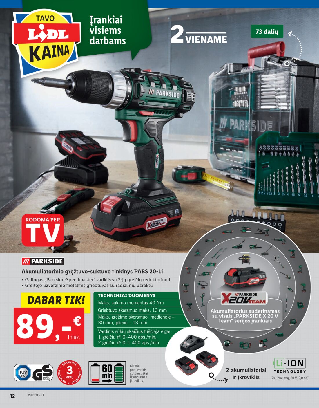 Lidl savaitinis leidinys akcijos nuo 
  2021-03-01 iki 
  2021-03-07 | Leidinukas.lt puslapis 12