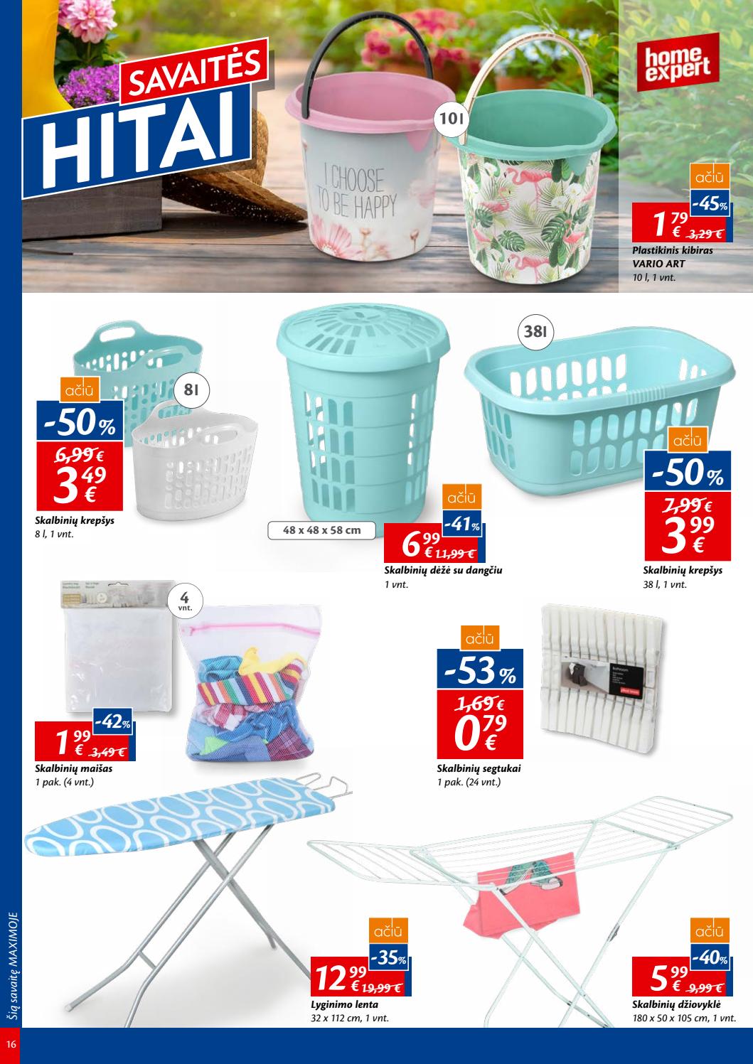Maxima kaininis leidinys akcijos nuo 
  2019-05-28 iki 
  2019-06-03 | Leidinukas.lt puslapis 17