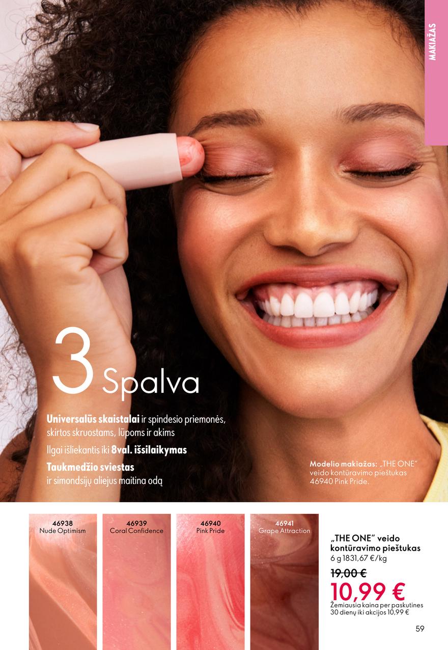 Oriflame katalogas akcijos nuo 
  2026-02-18 iki 
  2026-03-10 | Leidinukas.lt puslapis 59