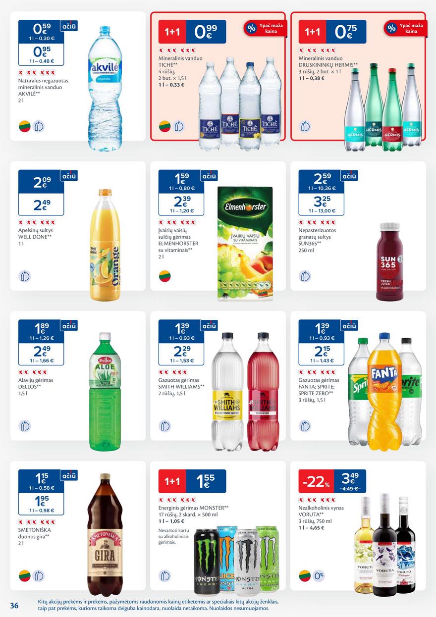 Maxima savaitinis leidinys 23 akcijos nuo 
  2025-06-03 iki 
  2025-06-09 | Leidinukas.lt puslapis 36
