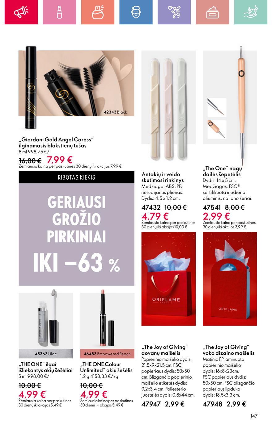 Oriflame katalogas akcijos nuo 
  2025-05-11 iki 
  2025-05-31 | Leidinukas.lt puslapis 147