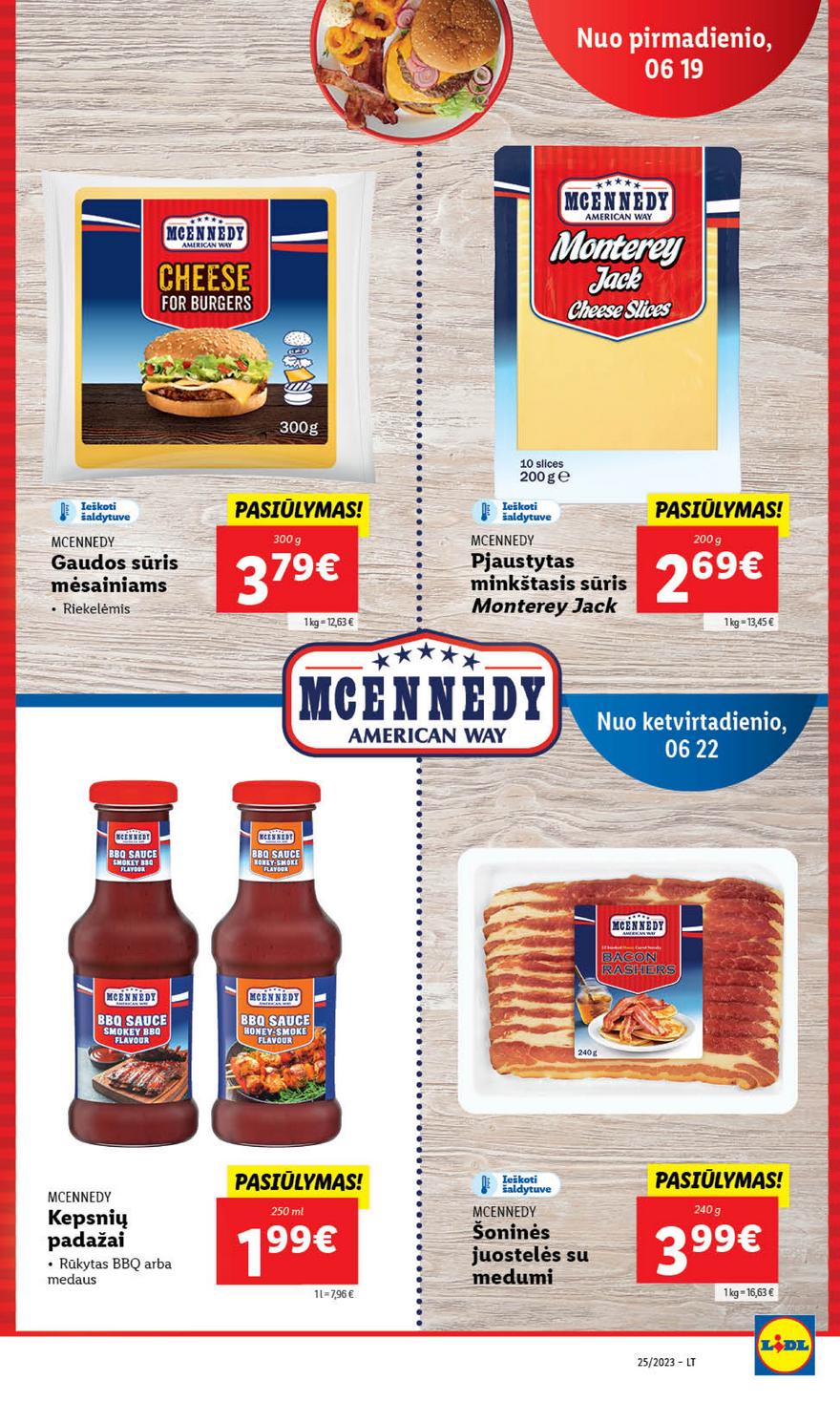 Lidl pasiūlymai akcijos nuo 
  2023-06-19 iki 
  2023-06-25 | Leidinukas.lt puslapis 27