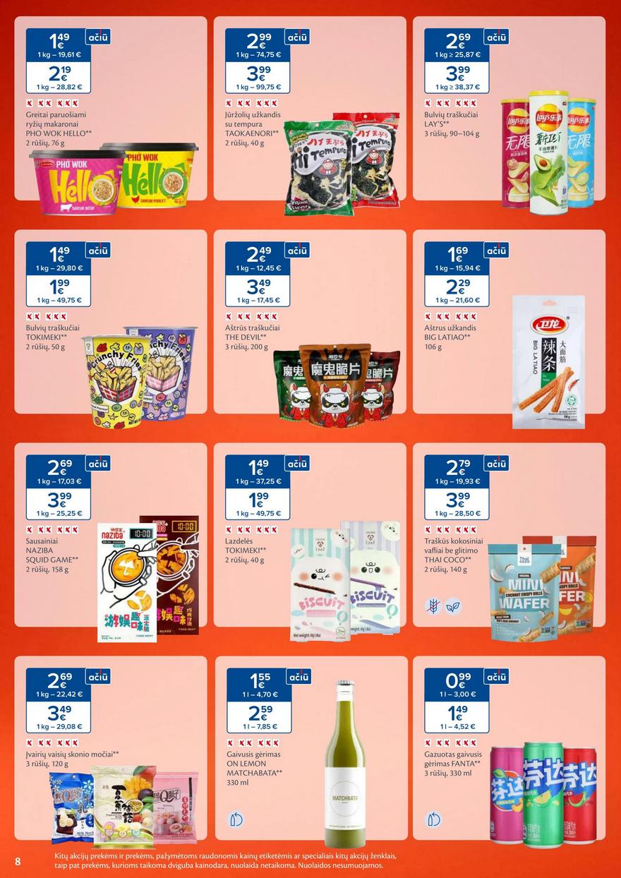 Maxima savaitinis leidinys 40 akcijos nuo 
  2024-10-01 iki 
  2024-10-07 | Leidinukas.lt puslapis 8