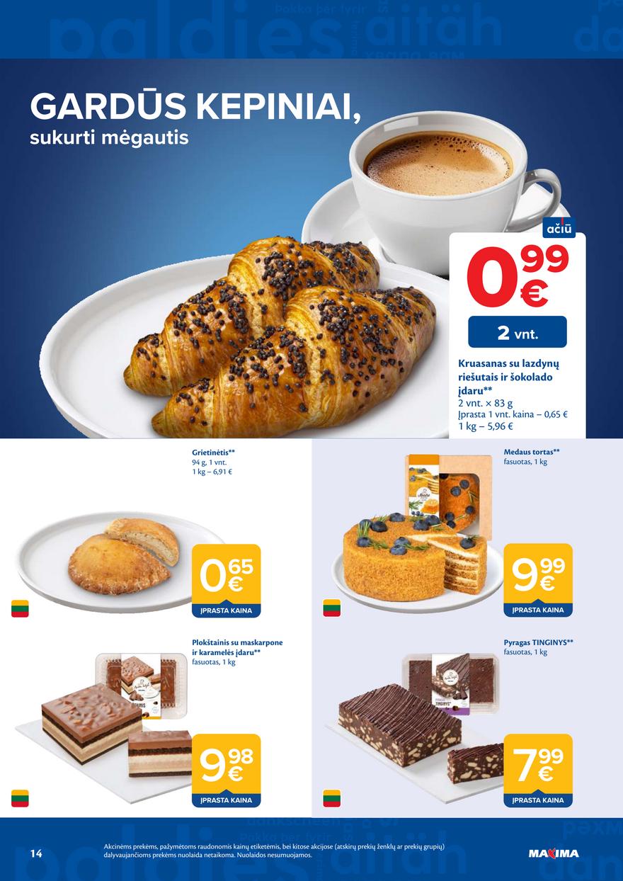 Maxima leidinys akcijos nuo 
  2026-06-30 iki 
  2026-07-06 | Leidinukas.lt puslapis 14