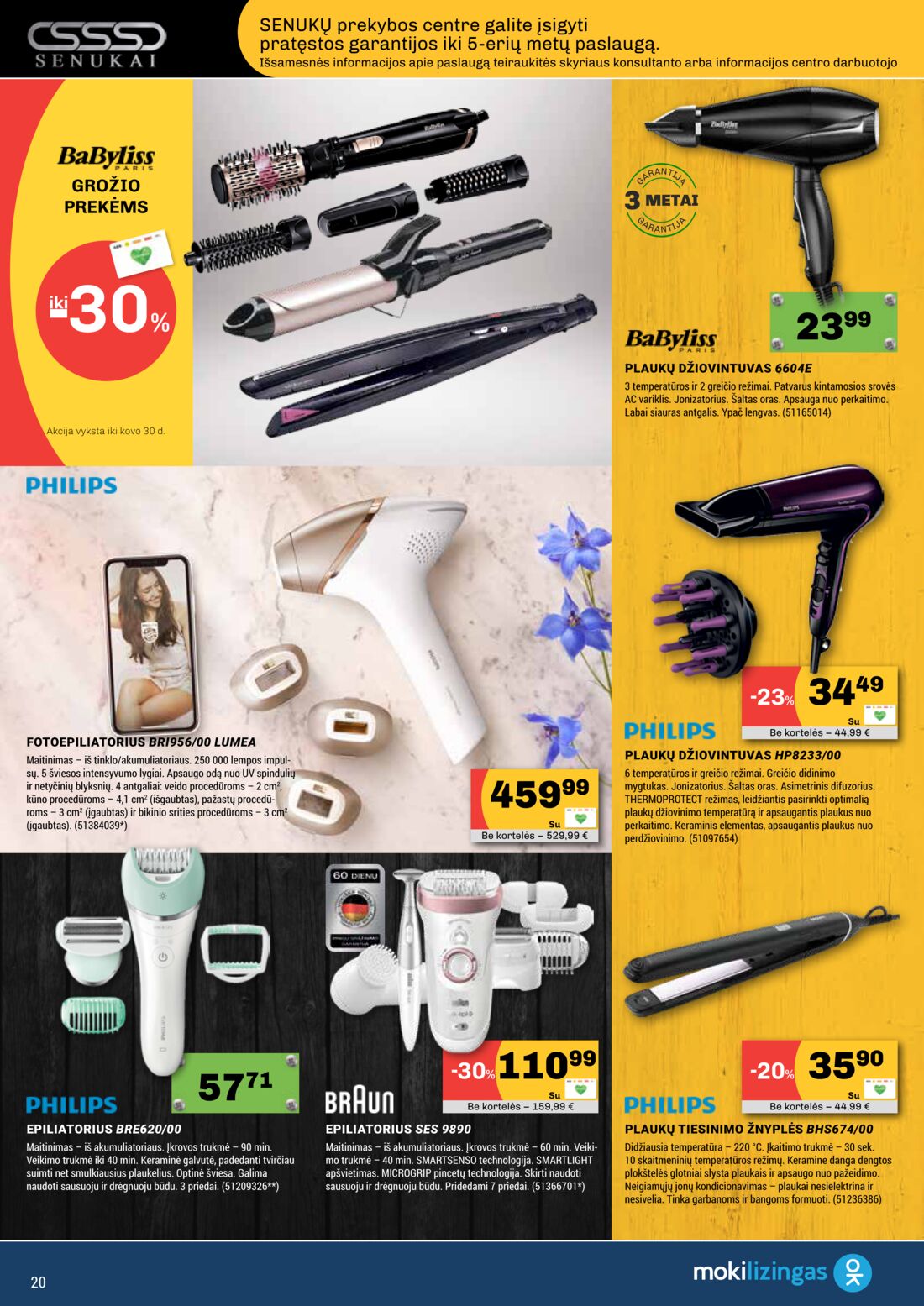 Senukai reklaminis leidinys akcijos nuo 
  2020-02-26 iki 
  2020-03-30 | Leidinukas.lt puslapis 20