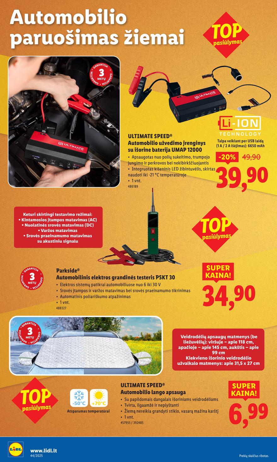 Lidl leidinys akcijos nuo 
  2025-10-27 iki 
  2025-11-02 | Leidinukas.lt puslapis 4