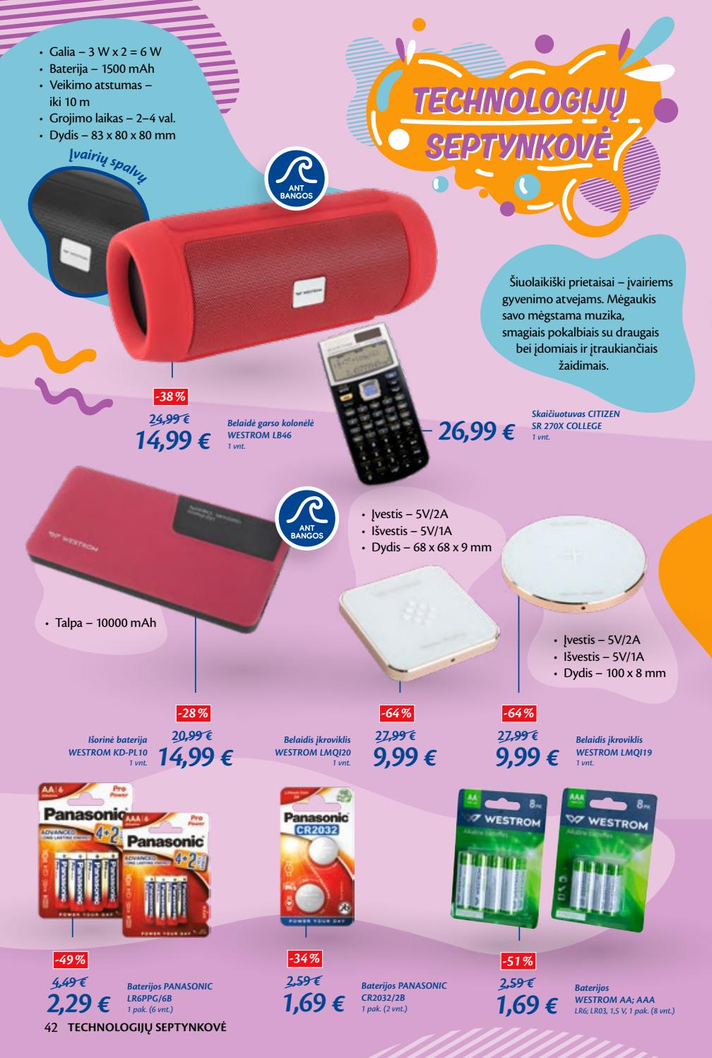 Maxima kaininis leidinys akcijos nuo 
  2019-08-08 iki 
  2019-09-11 | Leidinukas.lt puslapis 42