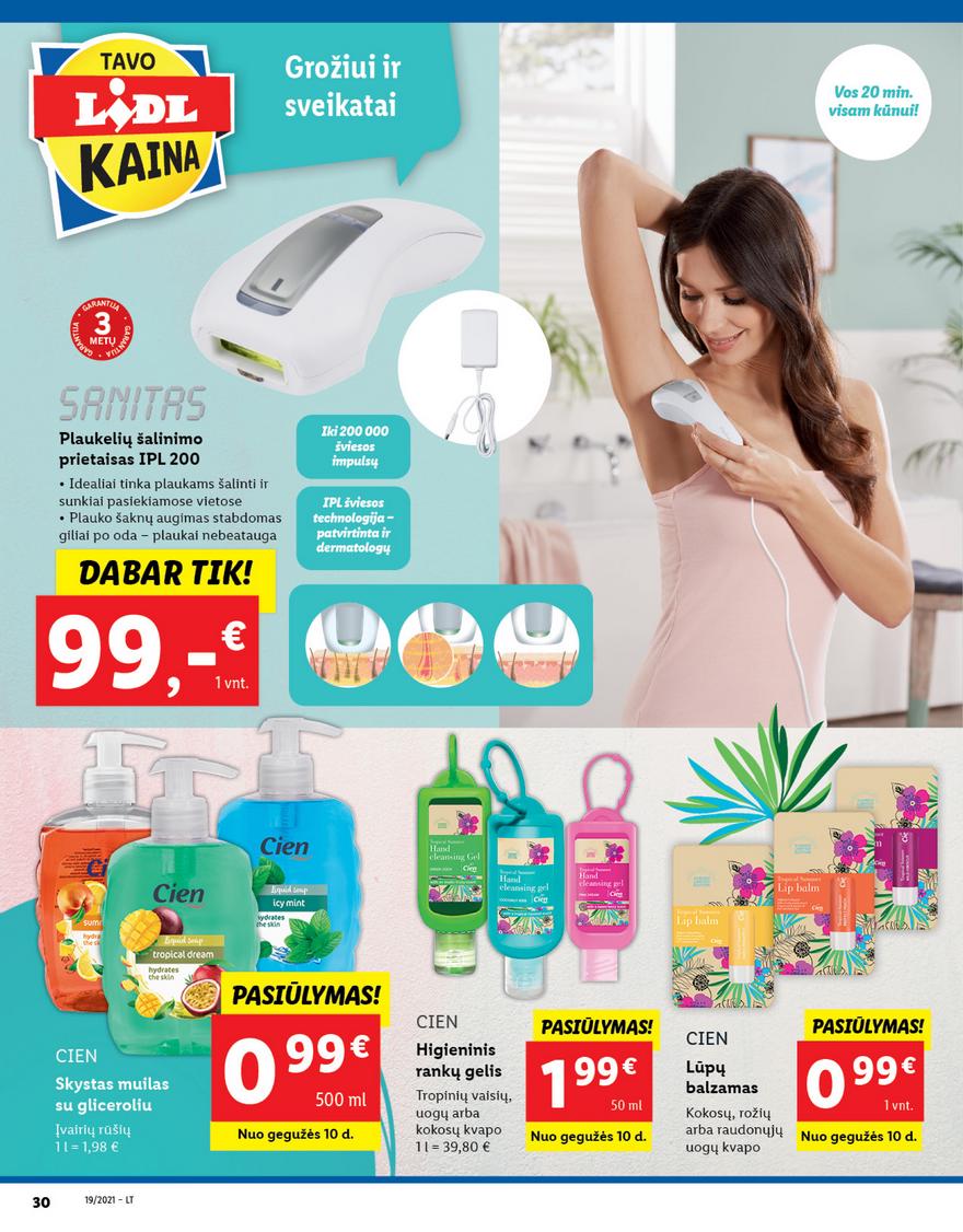 Ldil ne maisto prekių pasiūlymai akcijos nuo 
  2021-05-10 iki 
  2021-05-16 | Leidinukas.lt puslapis 30
