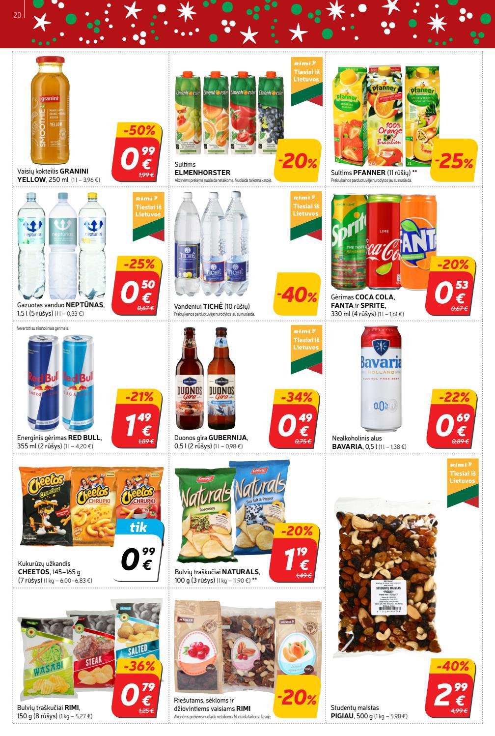 Rimi savaitinis leidinys akcijos nuo 
  2021-11-30 iki 
  2021-12-06 | Leidinukas.lt puslapis 20