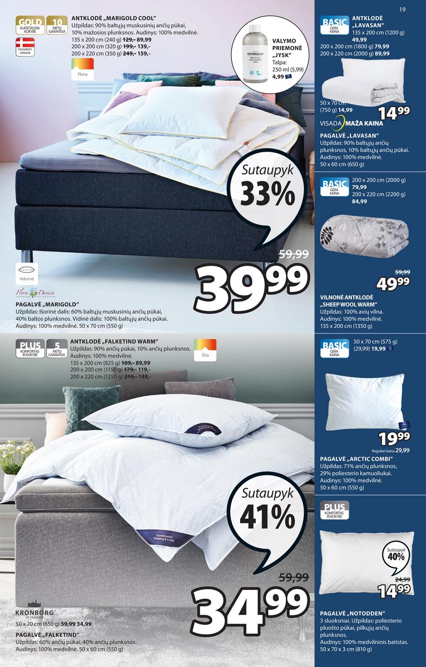 Jysk leidinys akcijos nuo 
  2023-08-22 iki 
  2023-09-04 | Leidinukas.lt puslapis 20