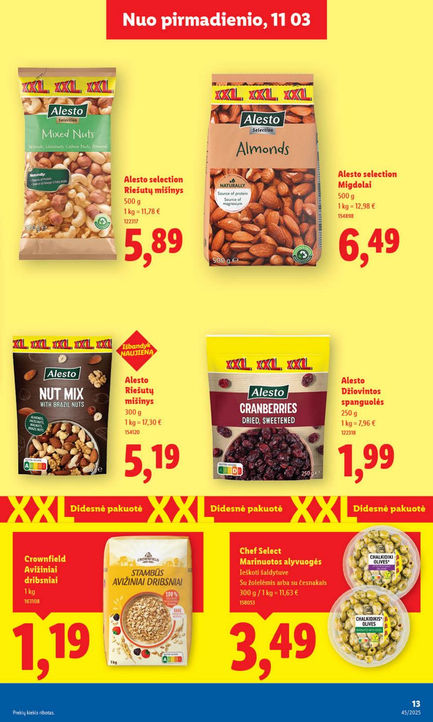 Lidl leidinys akcijos nuo 
  2025-11-03 iki 
  2025-11-09 | Leidinukas.lt puslapis 13
