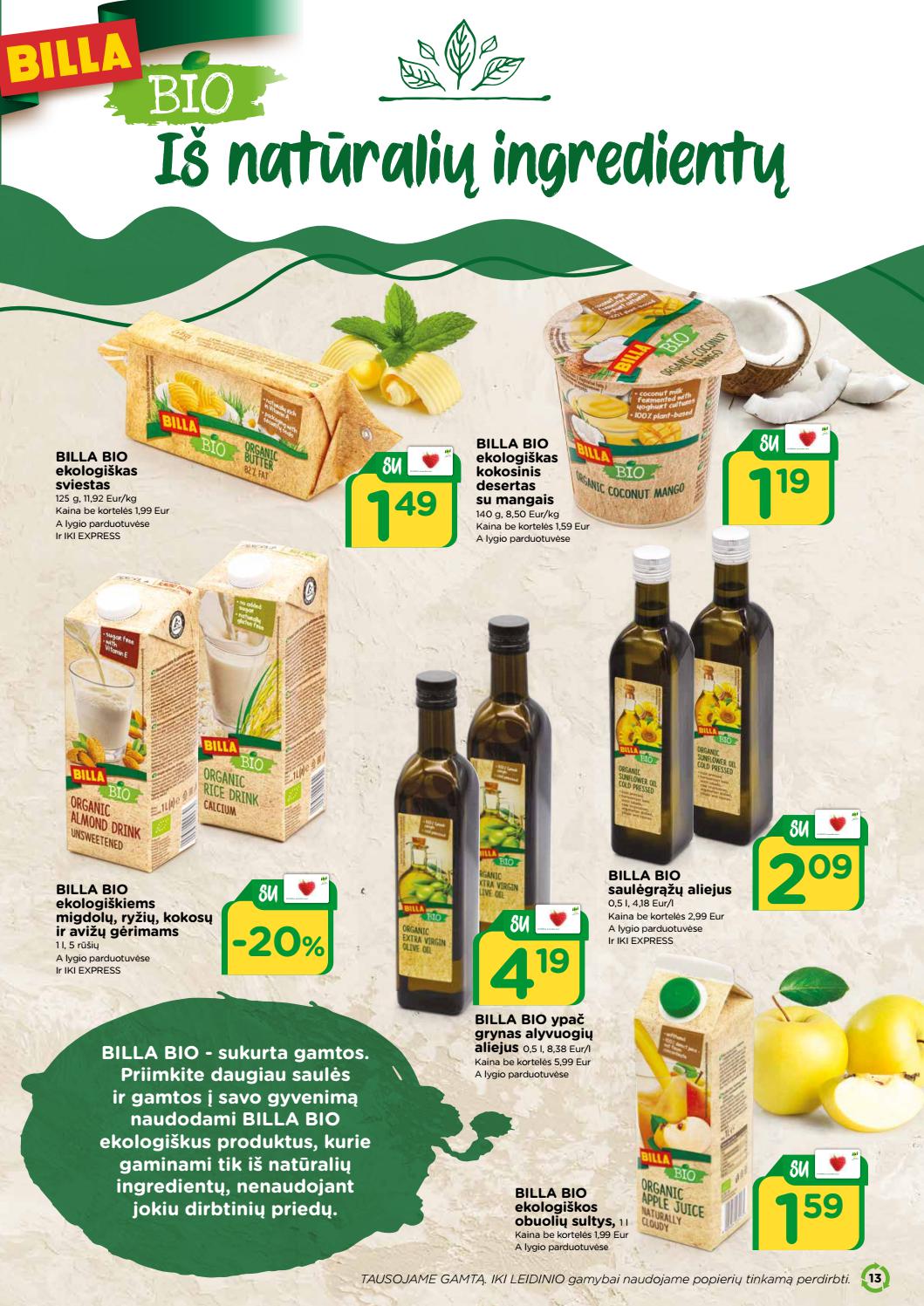 Iki Sveikesnio maisto receptai akcijos nuo 
  2021-04-05 iki 
  2021-05-02 | Leidinukas.lt puslapis 13