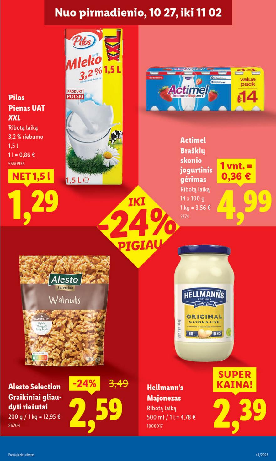 Lidl leidinys naujas akcijos nuo 
  2025-10-27 iki 
  2025-11-02 | Leidinukas.lt puslapis 27