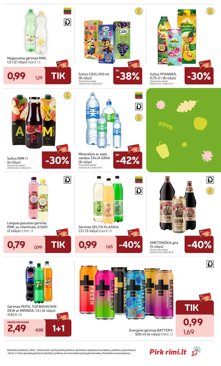 Rimi leidinys akcijos nuo 
  2026-06-09 iki 
  2026-06-15 | Leidinukas.lt puslapis 29
