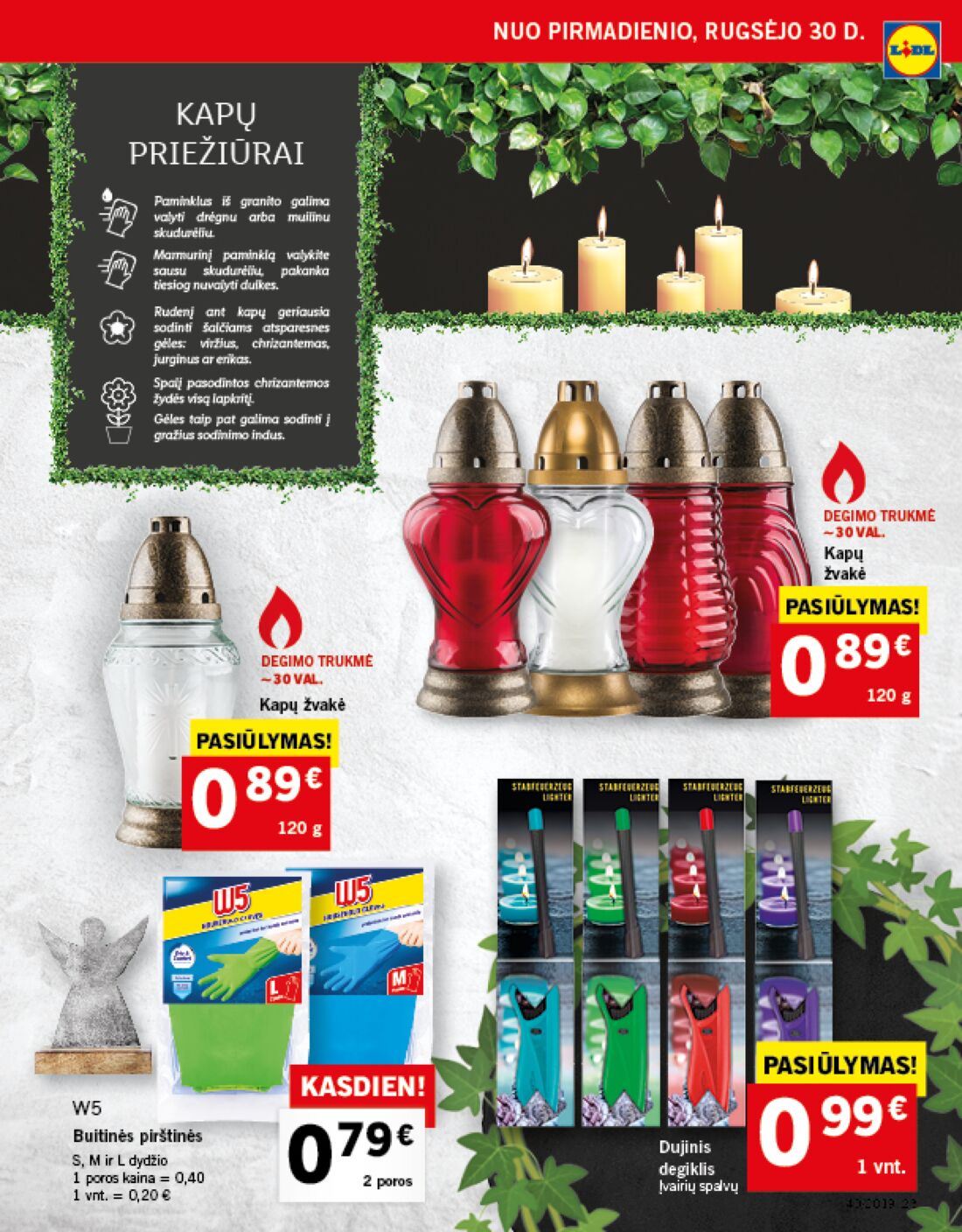 Lidl savaitinis leidinys akcijos nuo 
  2019-09-30 iki 
  2019-10-06 | Leidinukas.lt puslapis 23