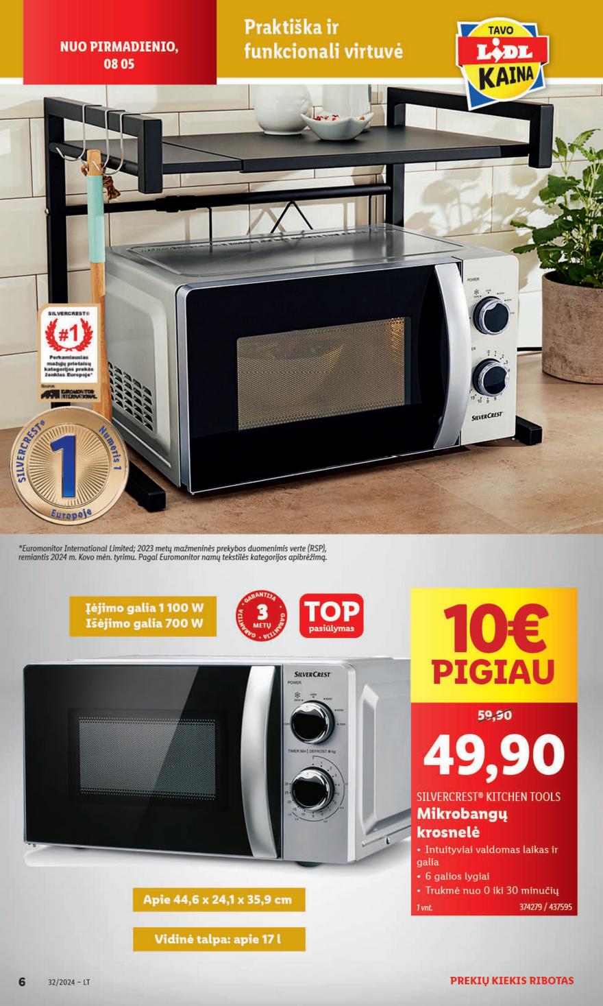 Lidl ne maisto leidinys akcijos nuo 
  2024-08-05 iki 
  2024-08-11 | Leidinukas.lt puslapis 6