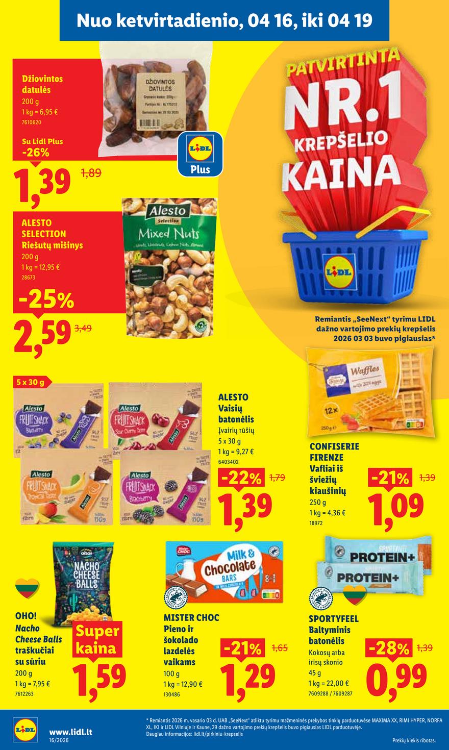 Lidl leidinys akcijos nuo 
  2026-04-13 iki 
  2026-04-19 | Leidinukas.lt puslapis 38