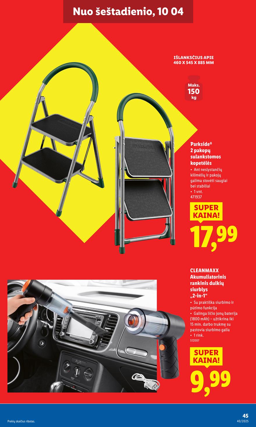 Lidl leidinys akcijos nuo 
  2025-09-29 iki 
  2025-10-05 | Leidinukas.lt puslapis 45