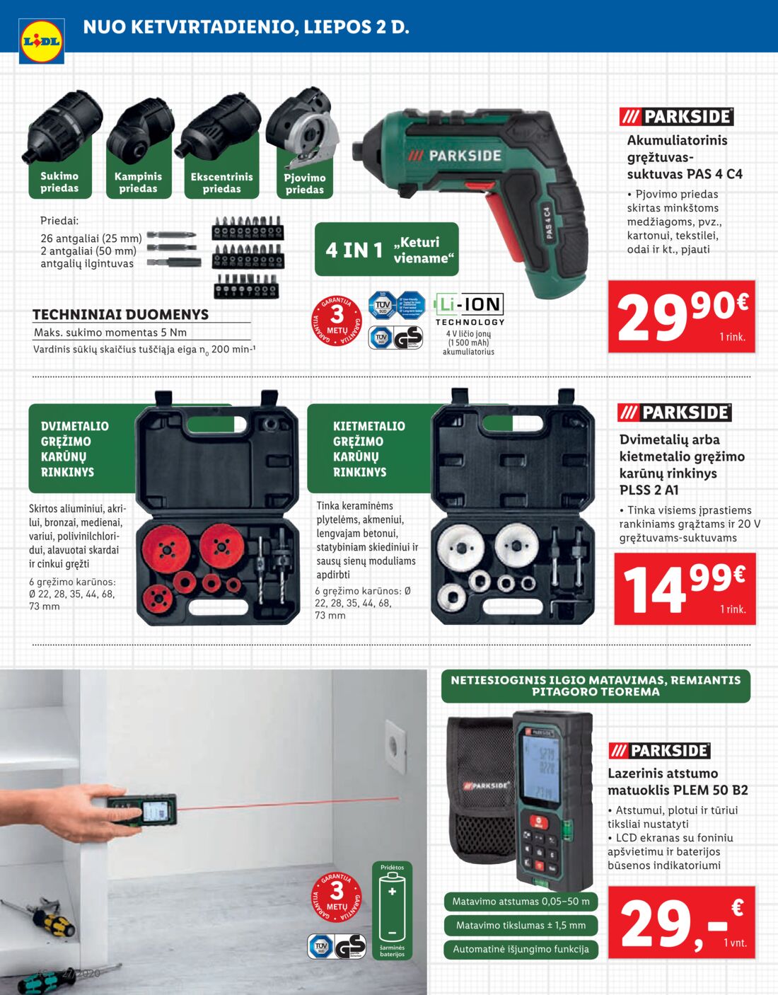 Lidl savaitinis leidinys akcijos nuo 
  2020-06-29 iki 
  2020-07-05 | Leidinukas.lt puslapis 46