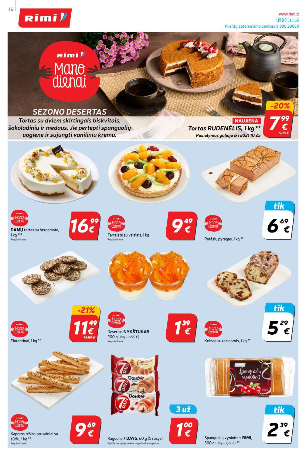 Rimi savaitinis leidinys akcijos nuo 
  2021-10-05 iki 
  2021-10-11 | Leidinukas.lt puslapis 16