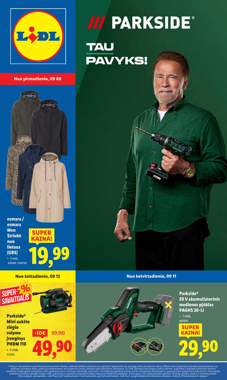 Lidl leidinys akcijos nuo 
  2025-09-08 iki 
  2025-09-14 | Leidinukas.lt puslapis 1