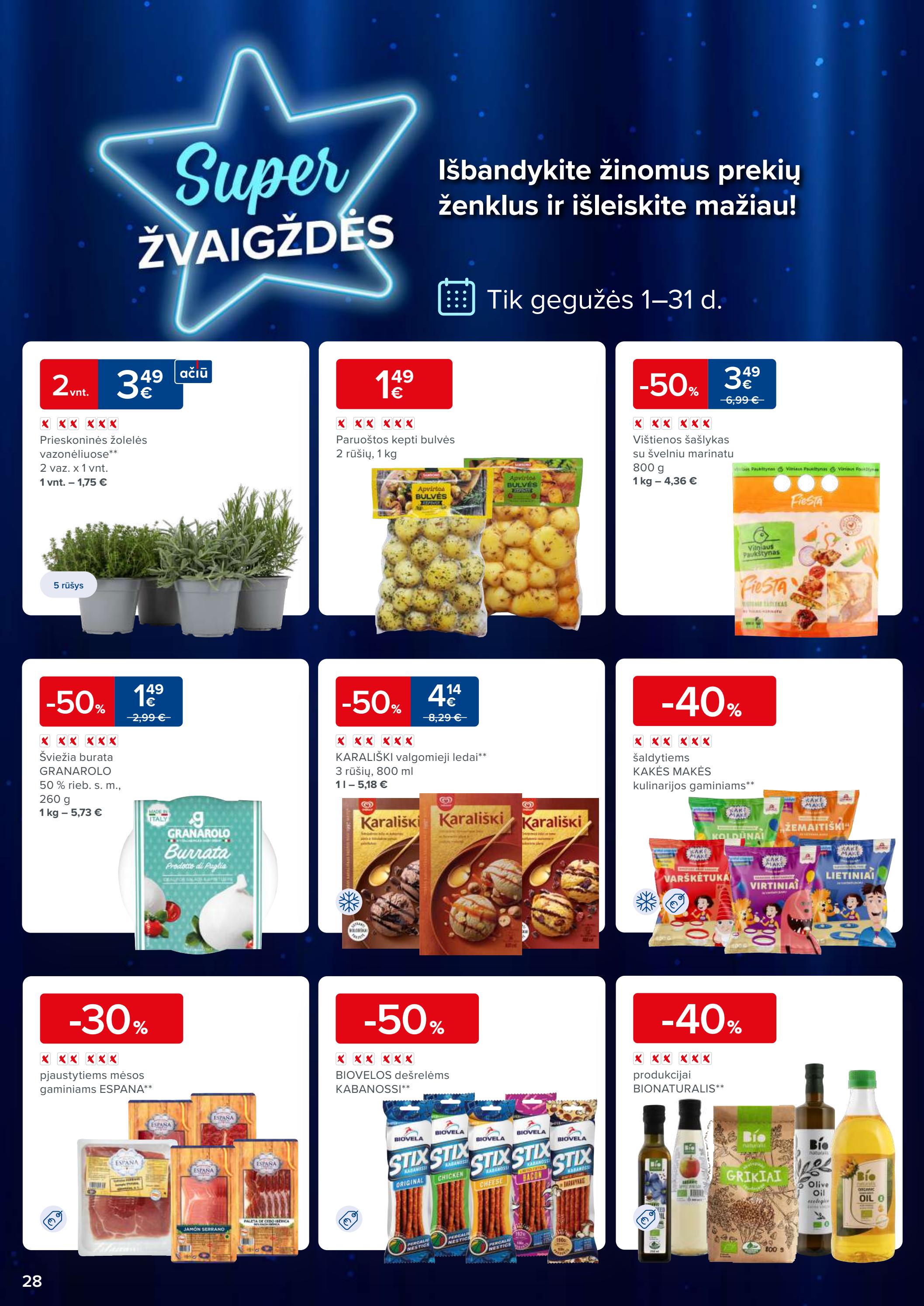 Maxima kaininis leidinys akcijos nuo 
  2023-05-23 iki 
  2023-05-29 | Leidinukas.lt puslapis 28