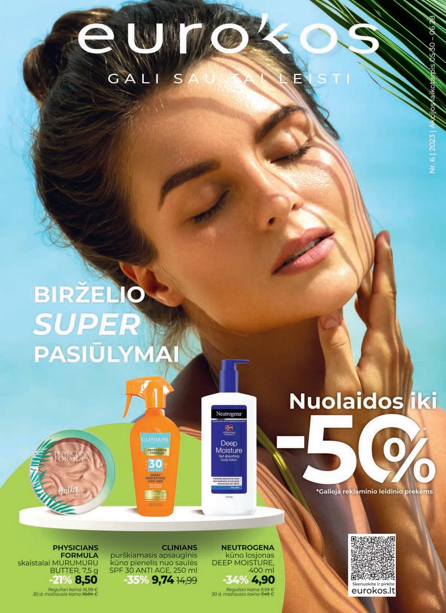 Eurokos leidinys akcijos nuo 
  2023-05-30 iki 
  2023-06-28 | Leidinukas.lt puslapis 1