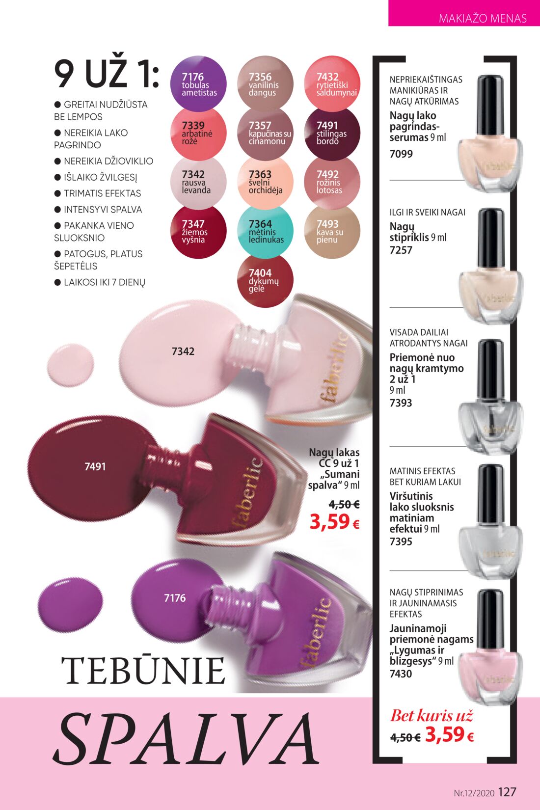 Faberlic leidinys akcijos nuo 
  2020-08-10 iki 
  2020-08-30 | Leidinukas.lt puslapis 127