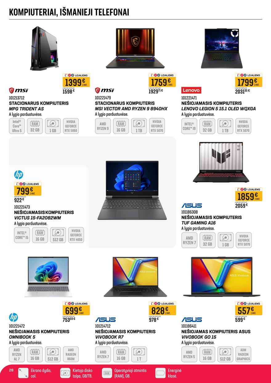 Senukai leidinys akcijos nuo 
  2026-06-03 iki 
  2026-06-29 | Leidinukas.lt puslapis 28