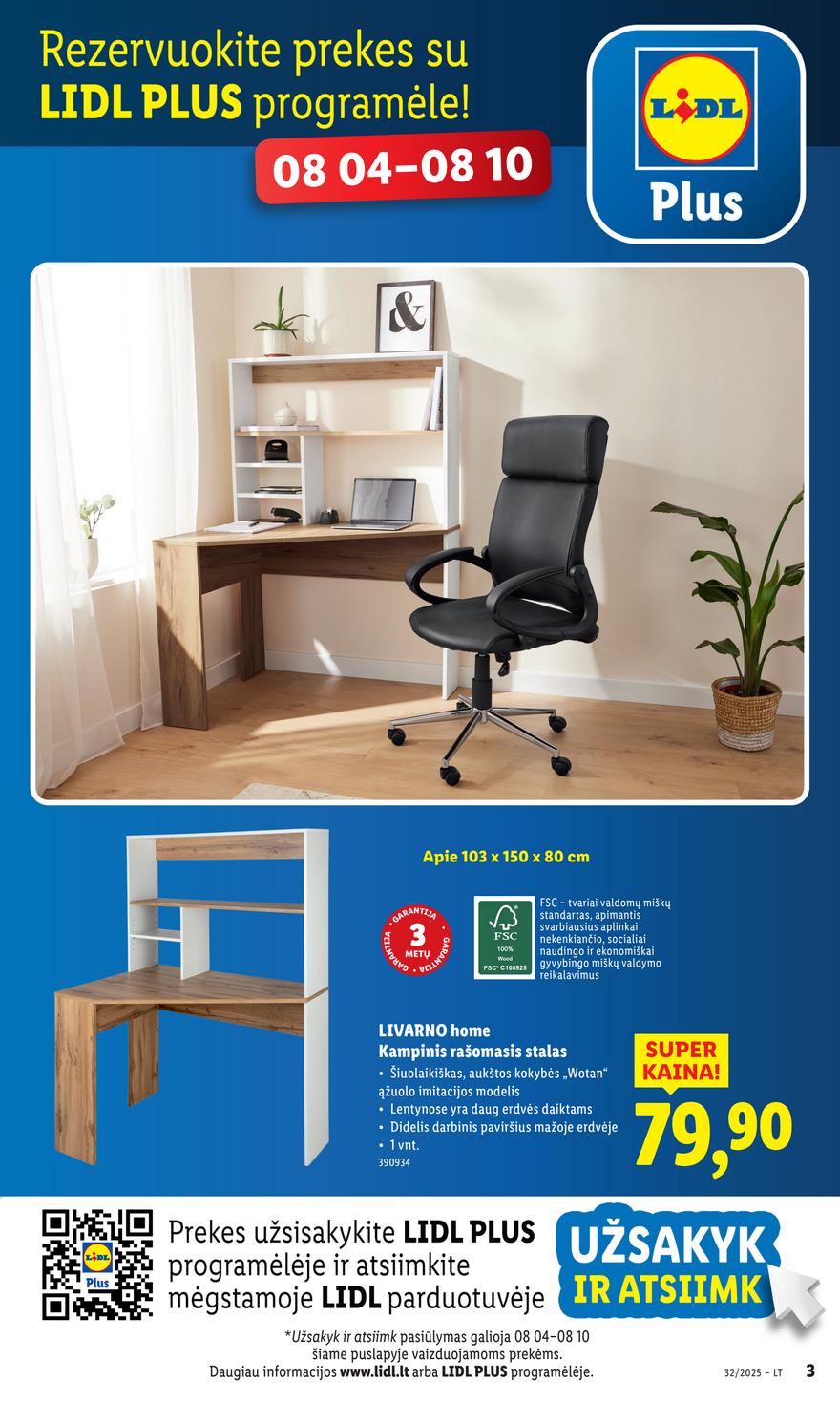 Lidl ne maisto leidinys akcijos nuo 
  2025-08-04 iki 
  2025-08-10 | Leidinukas.lt puslapis 3
