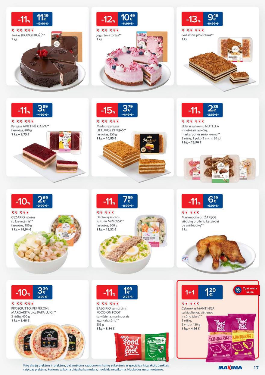 Maxima savaitinis leidinys 31 akcijos nuo 
  2025-07-29 iki 
  2025-08-04 | Leidinukas.lt puslapis 17