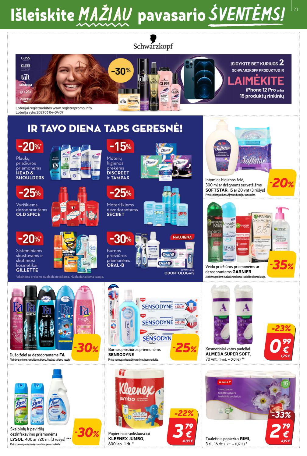 Rimi savaitinis leidinys akcijos nuo 
  2021-03-23 iki 
  2021-03-29 | Leidinukas.lt puslapis 21