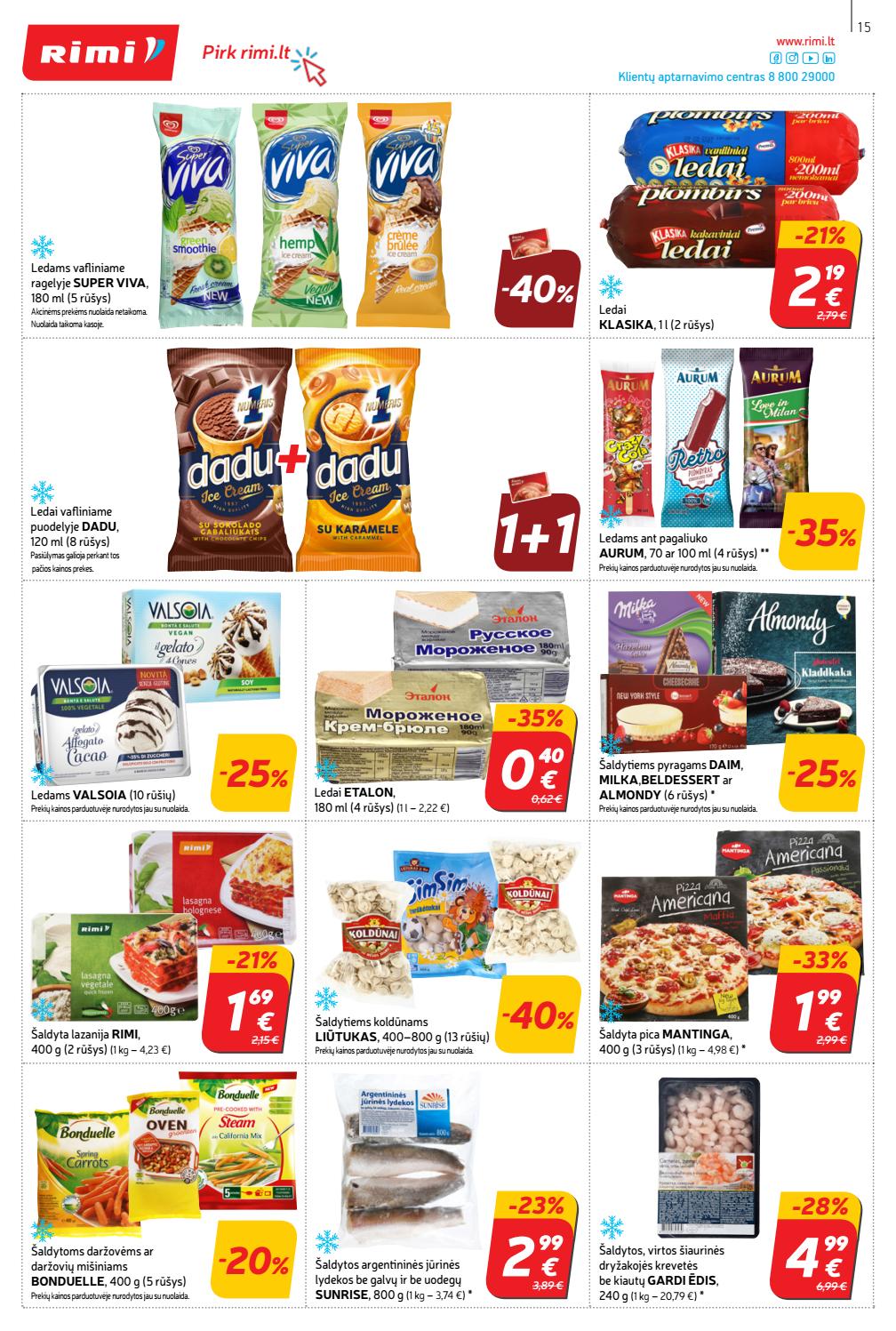 Rimi savaitinis leidinys akcijos nuo 
  2020-06-23 iki 
  2020-06-29 | Leidinukas.lt puslapis 15
