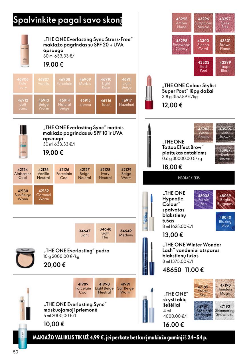Oriflame katalogas akcijos nuo 
  2025-12-31 iki 
  2026-01-27 | Leidinukas.lt puslapis 50