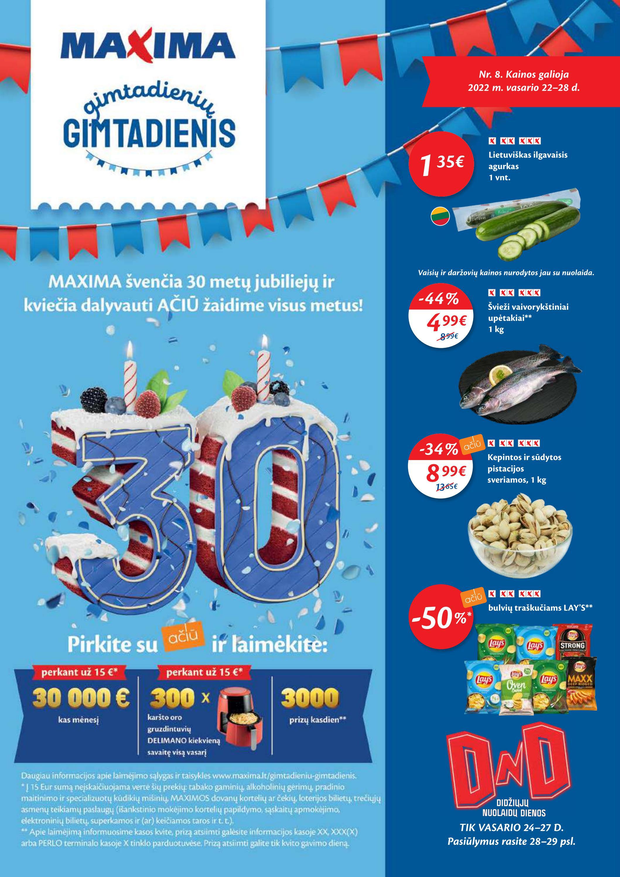 Maxima kaininis leidinys akcijos nuo 
  2022-02-22 iki 
  2022-02-28 | Leidinukas.lt puslapis 1