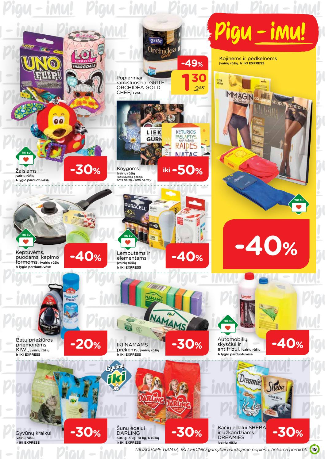 Iki savaitinis leidinys akcijos nuo 
  2019-08-26 iki 
  2019-09-01 | Leidinukas.lt puslapis 19