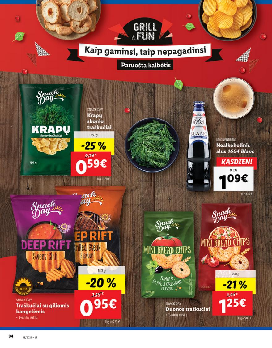 Lidl maisto prekių pasiūlymai akcijos nuo 
  2022-05-02 iki 
  2022-05-08 | Leidinukas.lt puslapis 34